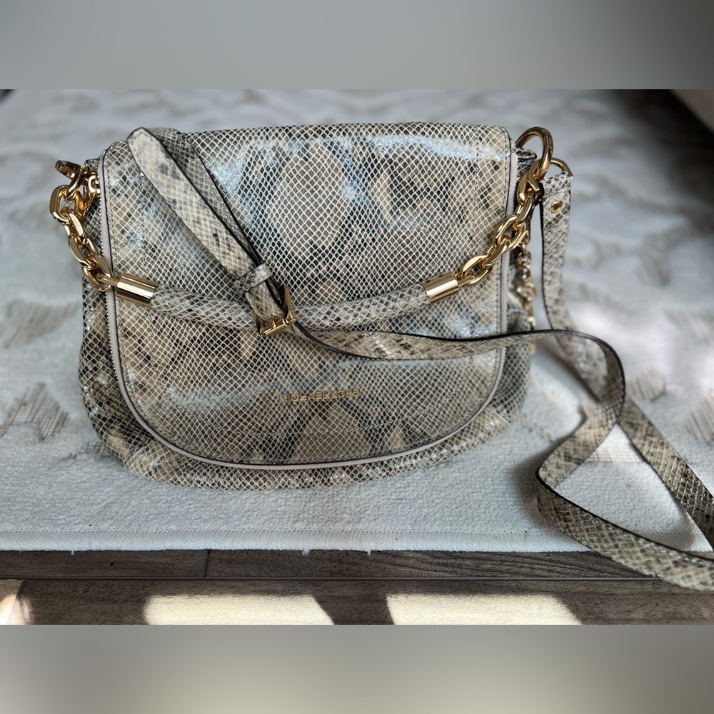 Michael Kors Python Crossbody Handbag - image 2